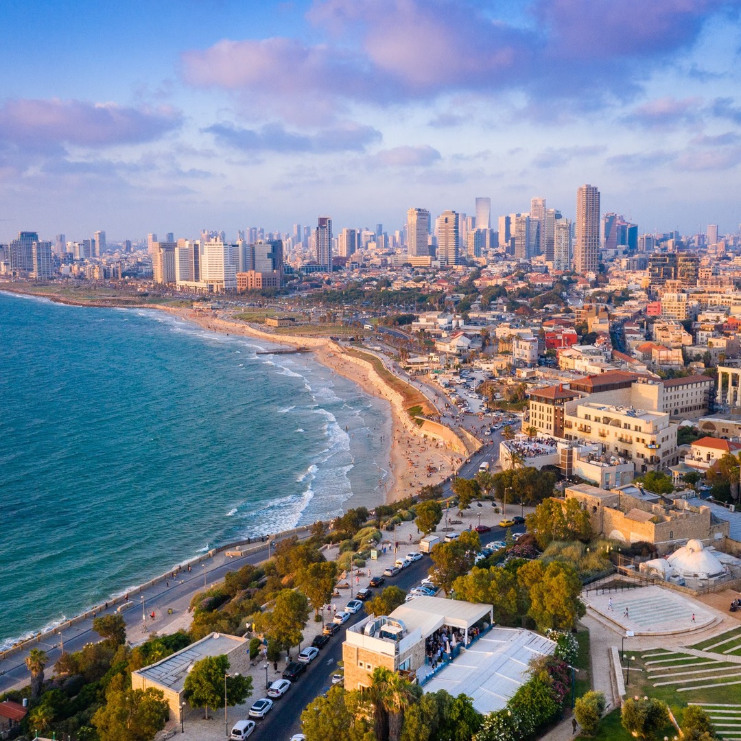 Tel Aviv coastline